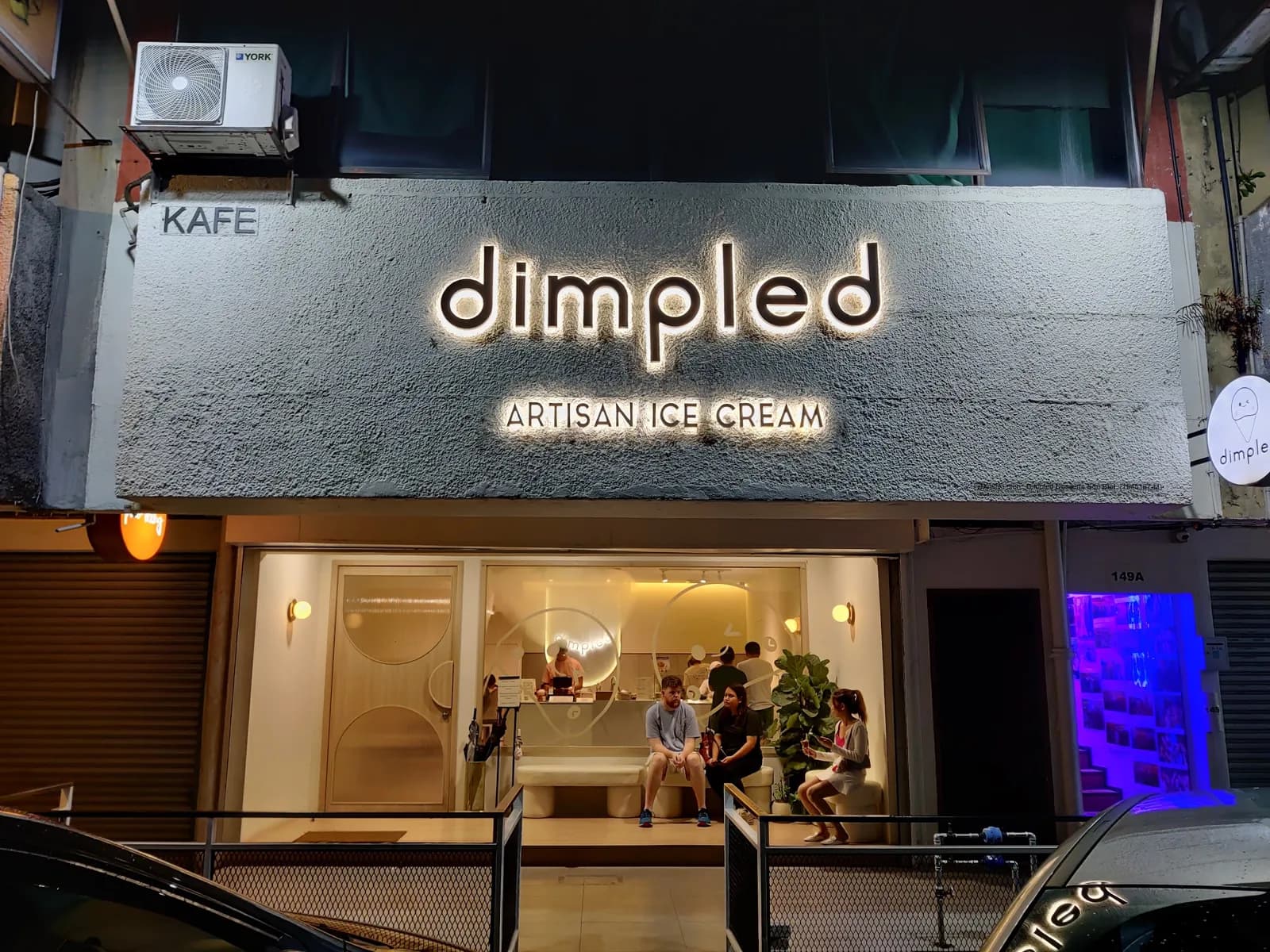 Dimpled Artisan Ice Cream