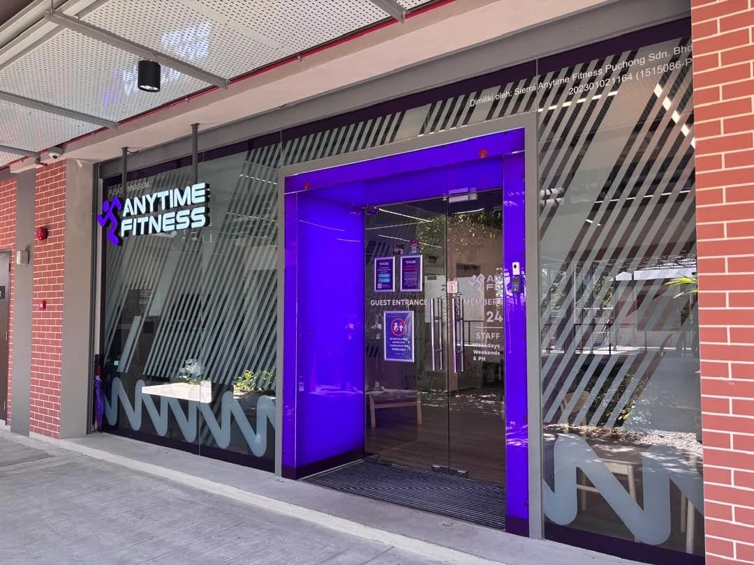 24-Hour Gym: Anytime Fitness 16 Sierra Puchong @ Sierra Fresco, Selangor.